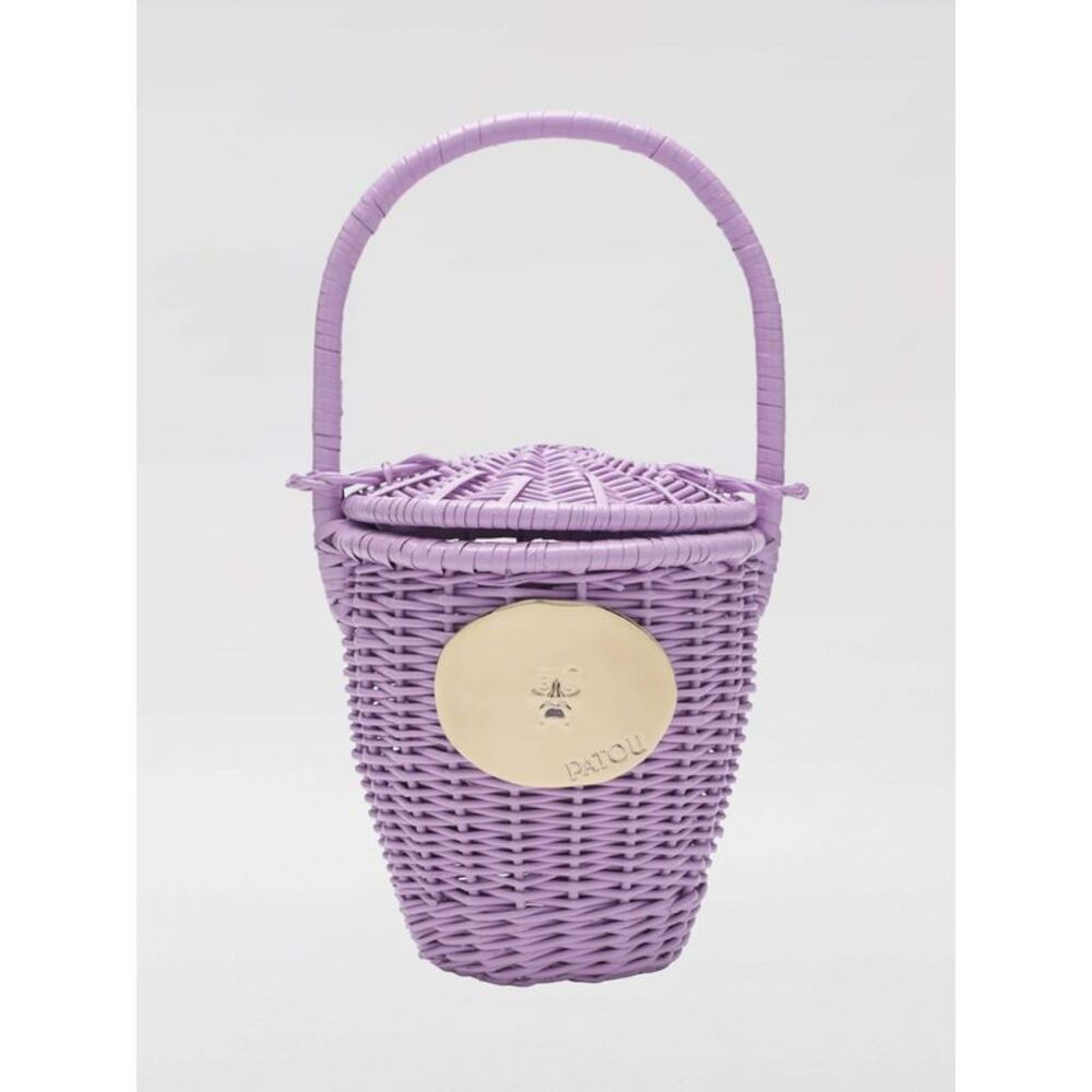 Patou Women Wicker Bucket Bag Patou